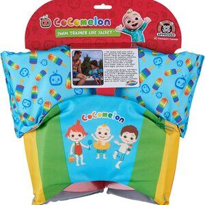 NEW SwimWays Cocomelon Swim Trainer Life Jacket